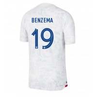 Dres Francúzsko Karim Benzema #19 Preč MS 2022 Krátky Rukáv